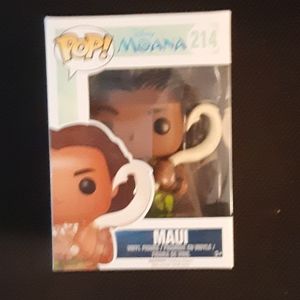 Disney Moana Maui Hook On Shoulder Funko Pop
